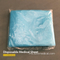 Lembaran Biru Strether Non-Woven Medical Depposable